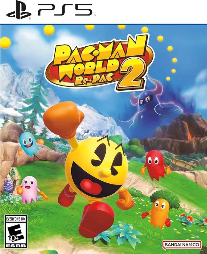 Pac-Man World 2 Re-Pac box art for Playstation 5