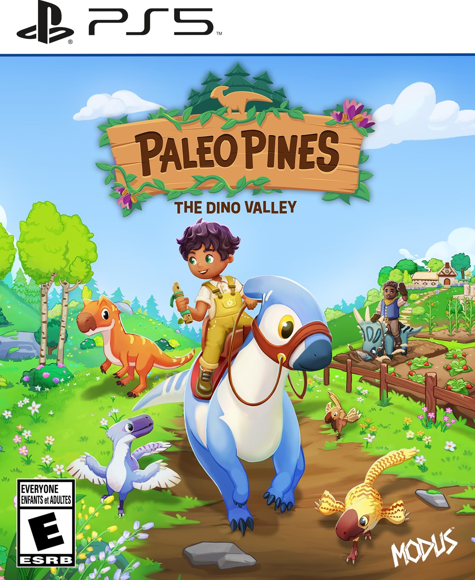 Paleo Pines: The Dino Valley box art for Playstation 5