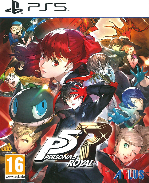 Persona 5 Royal box art for Playstation 5