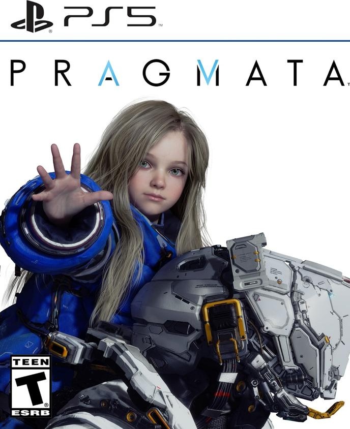 Pragmata box art for Playstation 5