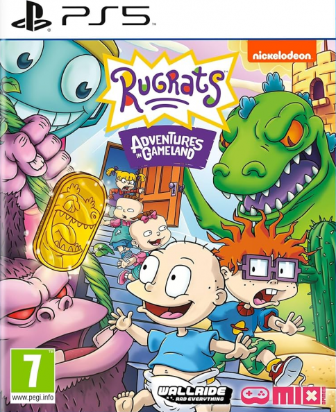 Rugrats: Adventures In Gameland box art for Playstation 5