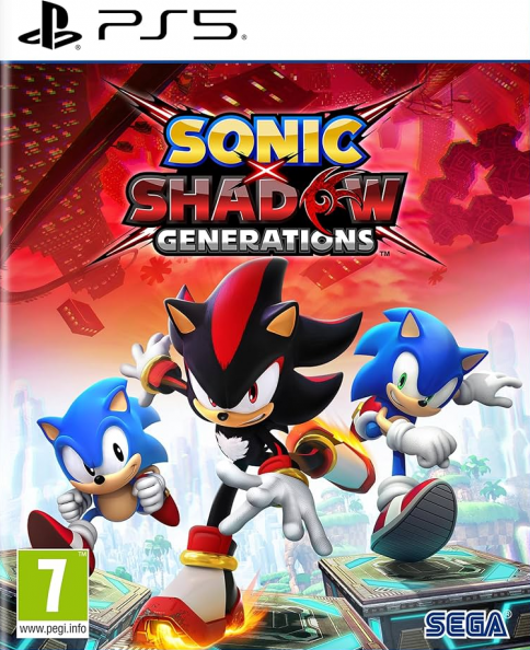 Sonic X Shadow Generations [Collector's Edition] box art for Playstation 5