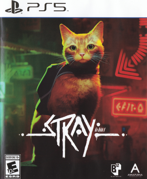 Stray box art for Playstation 5