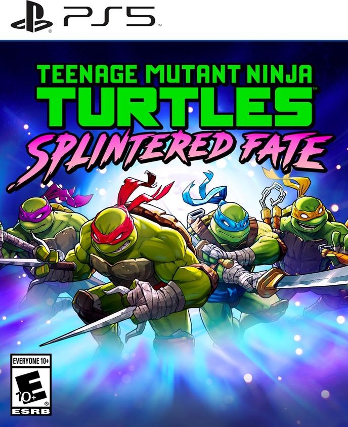 Teenage Mutant Ninja Turtles: Splintered Fate: Deluxe Edition box art for Playstation 5
