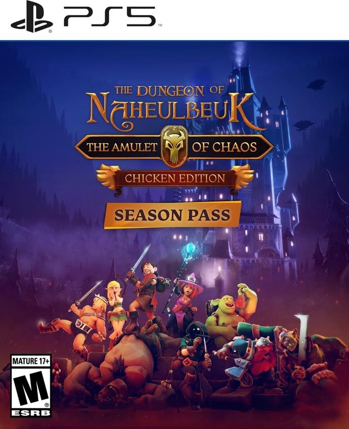 The Dungeon Of Naheulbeuk: The Amulet Of Chaos [Chicken Edition] box art for Playstation 5