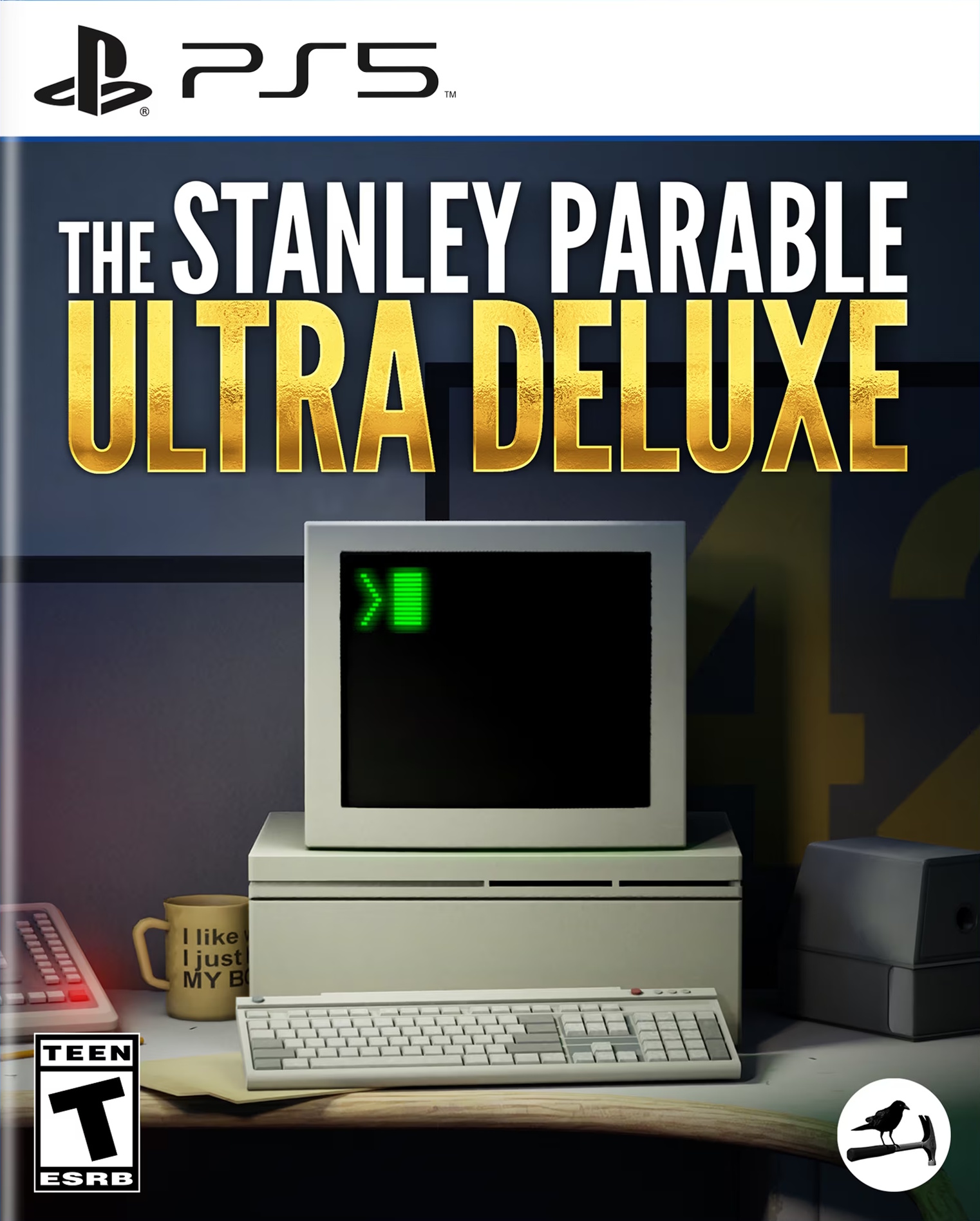 The Stanley Parable Ultra Deluxe box art for Playstation 5