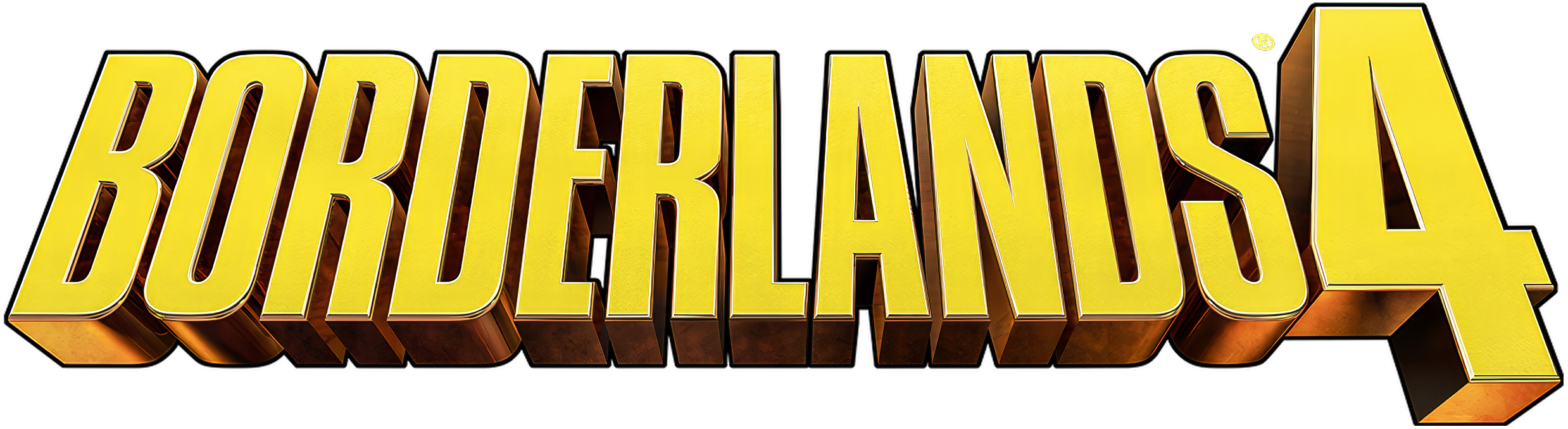 Borderlands 4 logo for Playstation 5