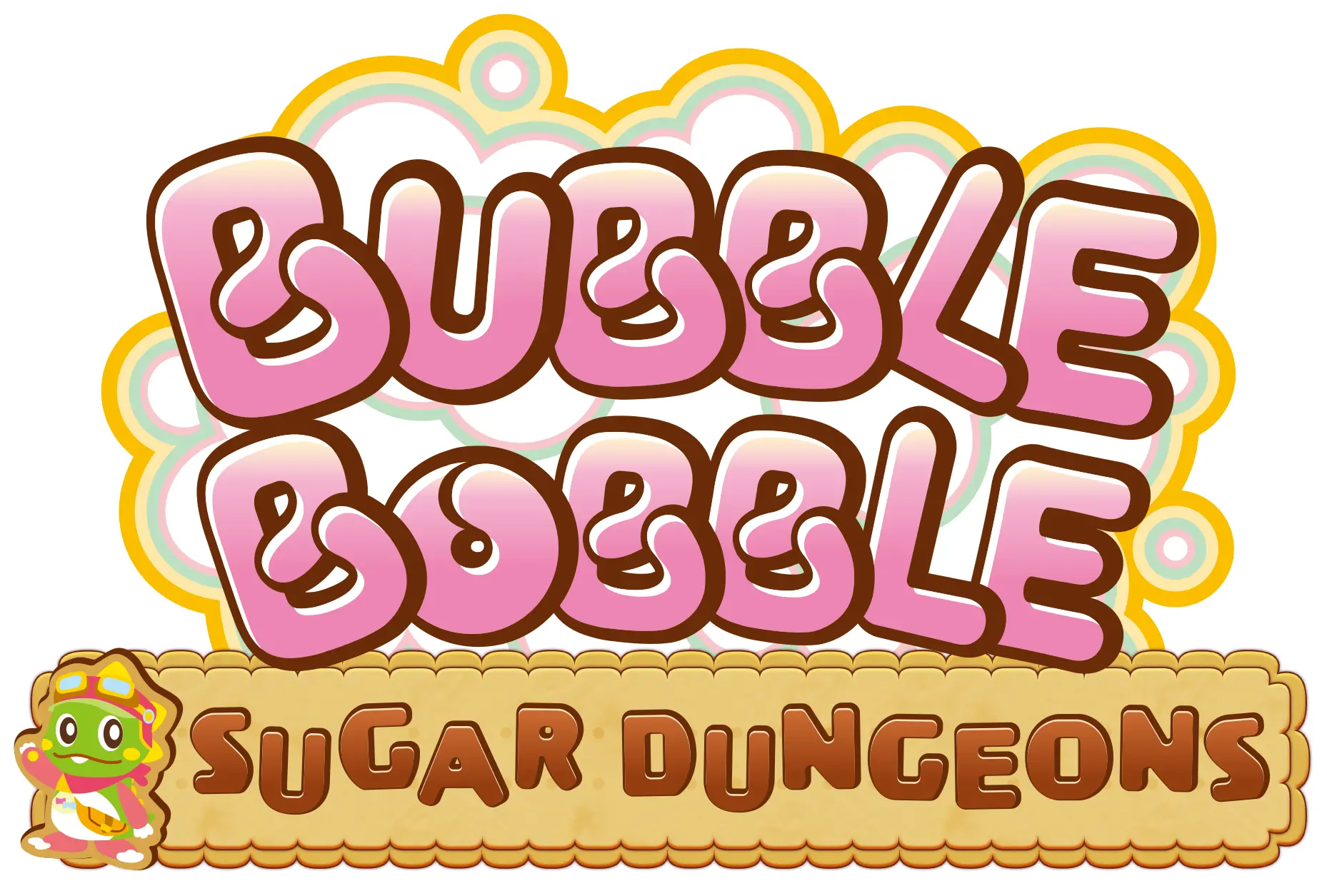 Bubble Bobble Sugar Dungeons logo for Playstation 5