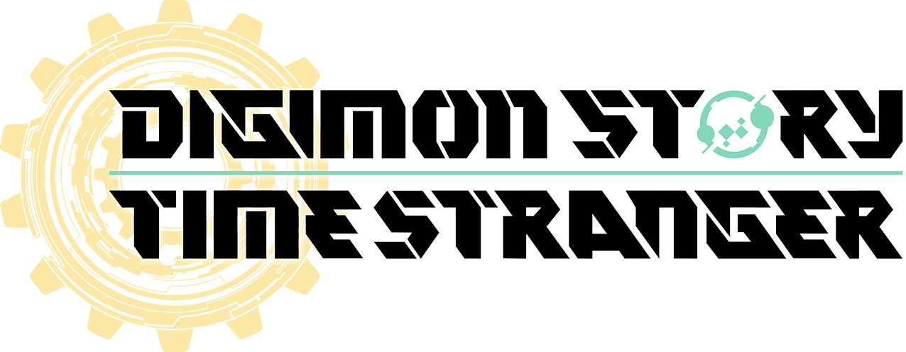 Digimon Story: Time Stranger logo for Playstation 5