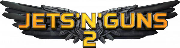 Jets 'N' Guns 2 logo for Playstation 5