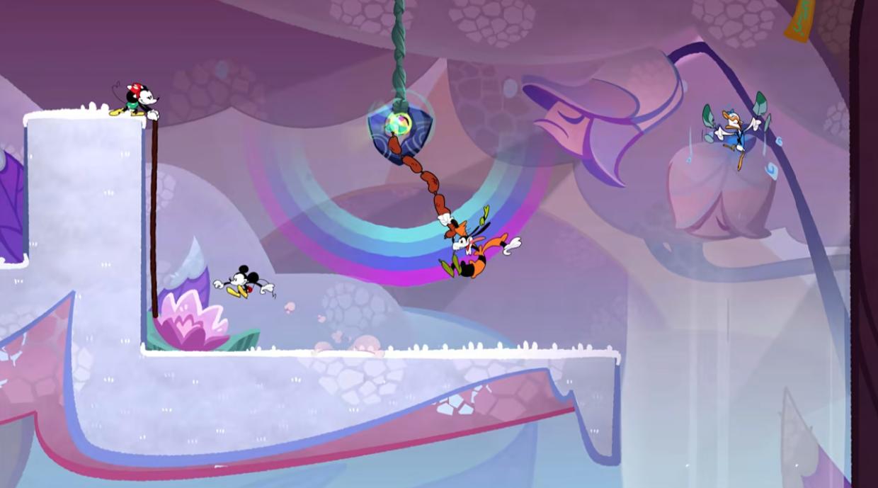 Disney Illusion Island Starring Mickey & Friends screenshot 2 for Playstation 5