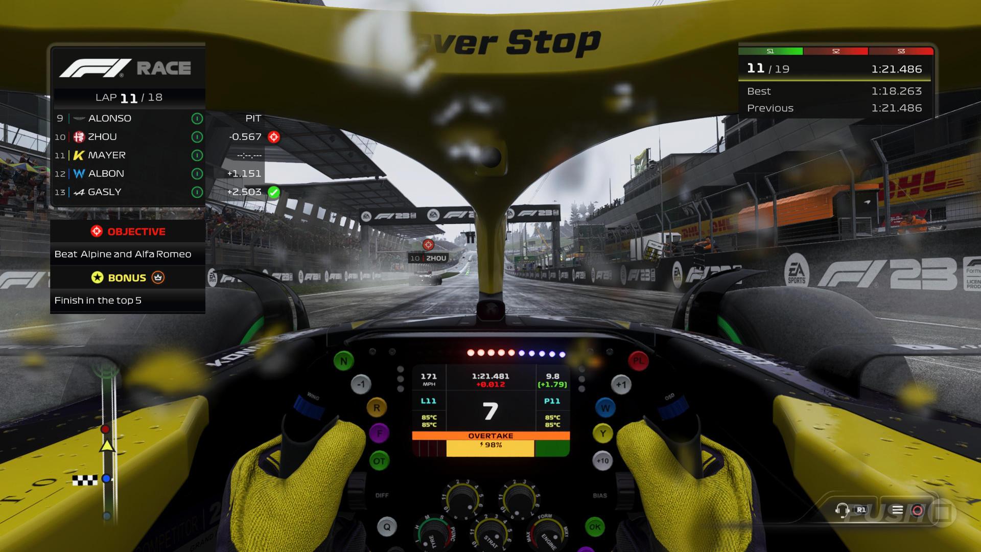 F1 23 screenshot 2 for Playstation 5