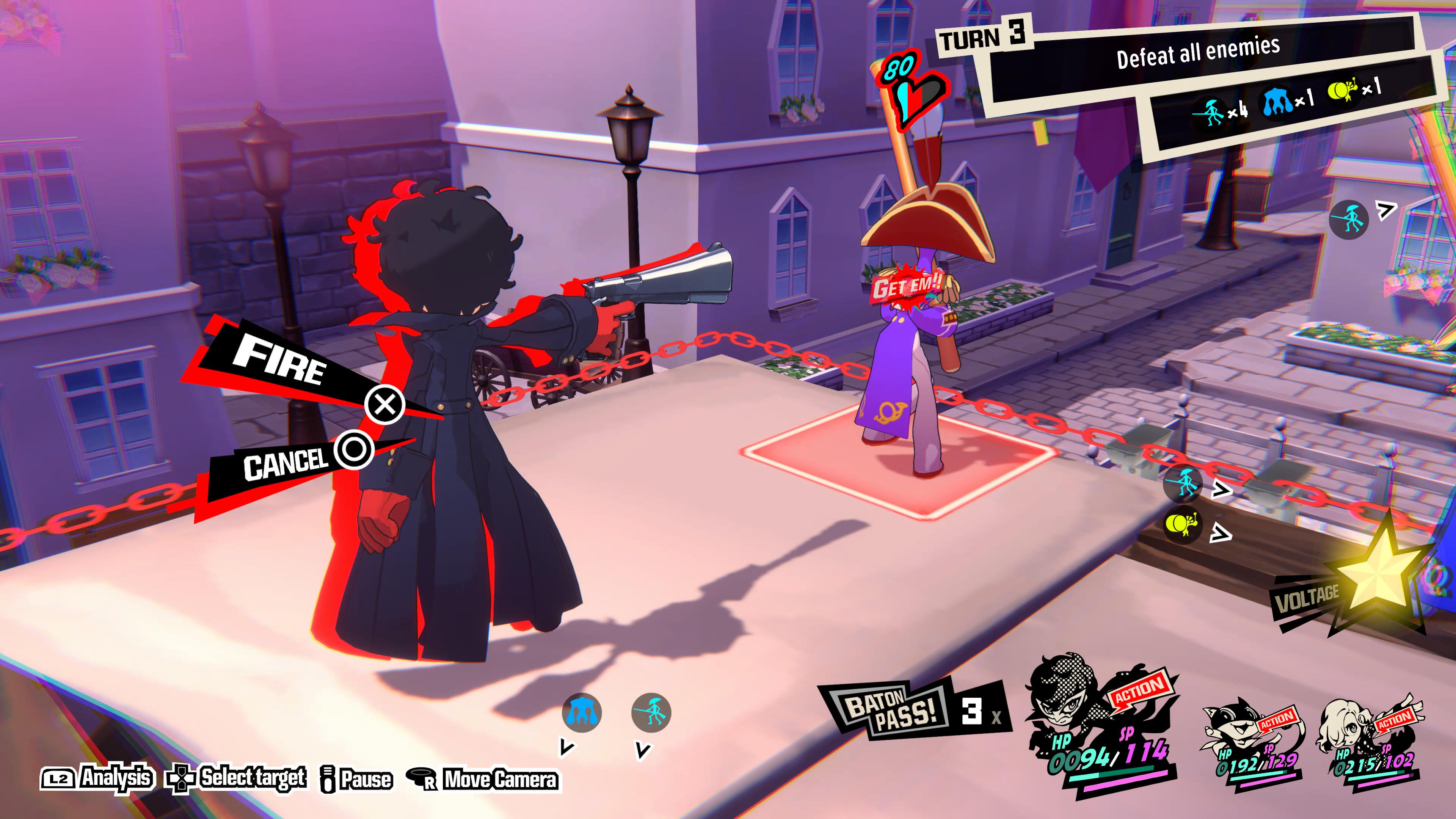 Persona 5 Tactica screenshot 3 for Playstation 5