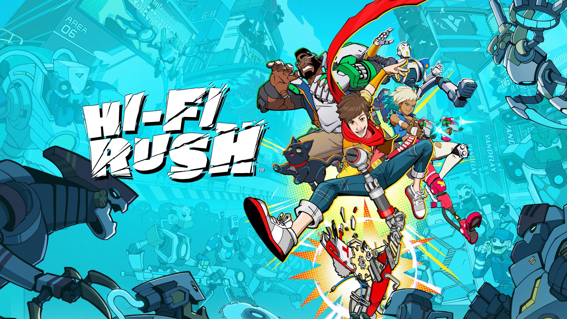 Hi-Fi Rush [Deluxe Edition] title screen for Playstation 5