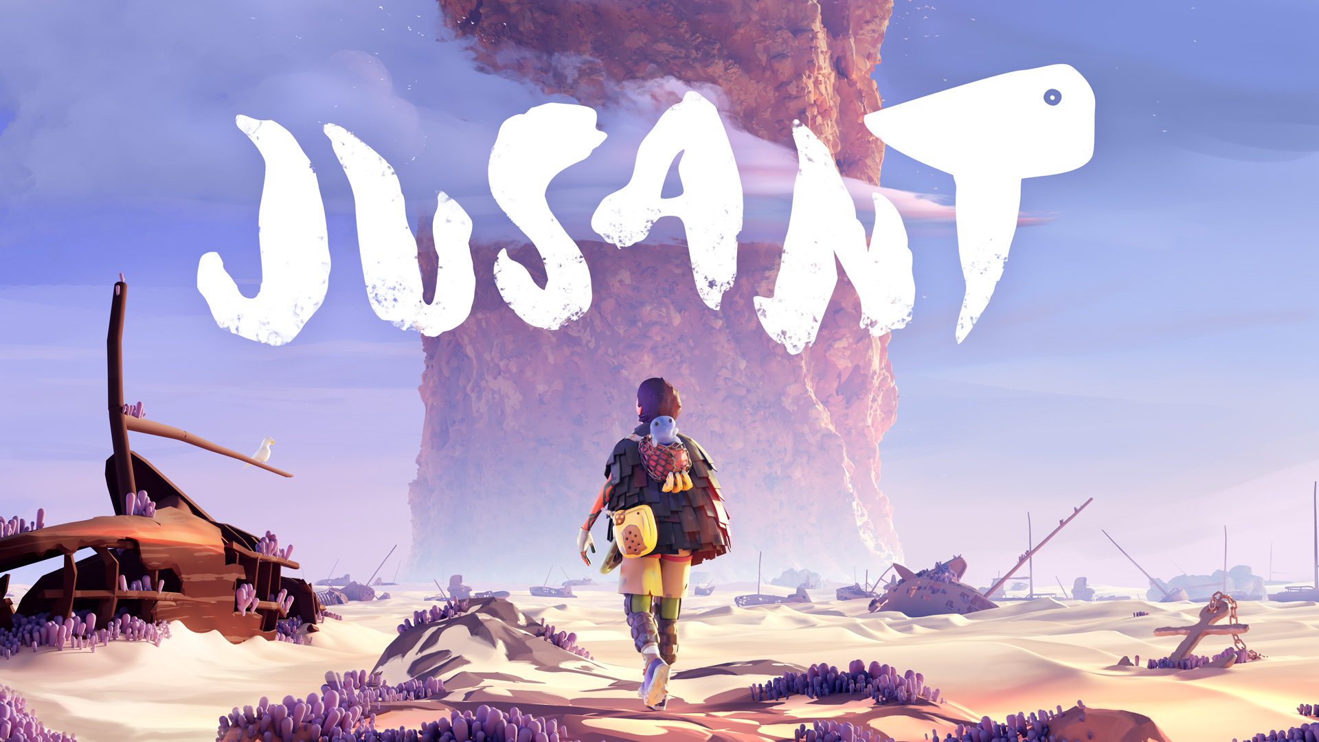 Jusant title screen for Playstation 5