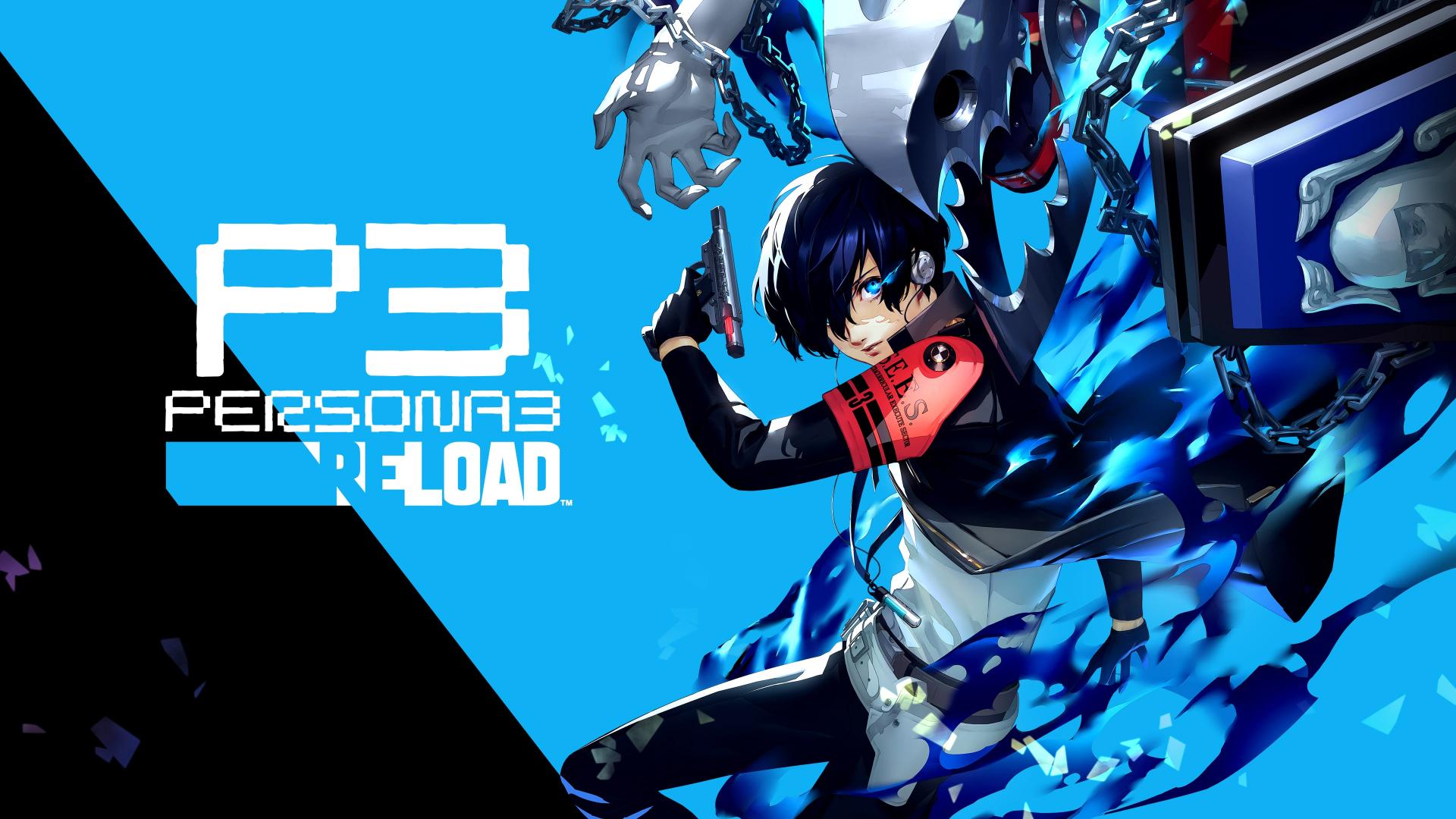 Persona 3: Reload title screen for Playstation 5