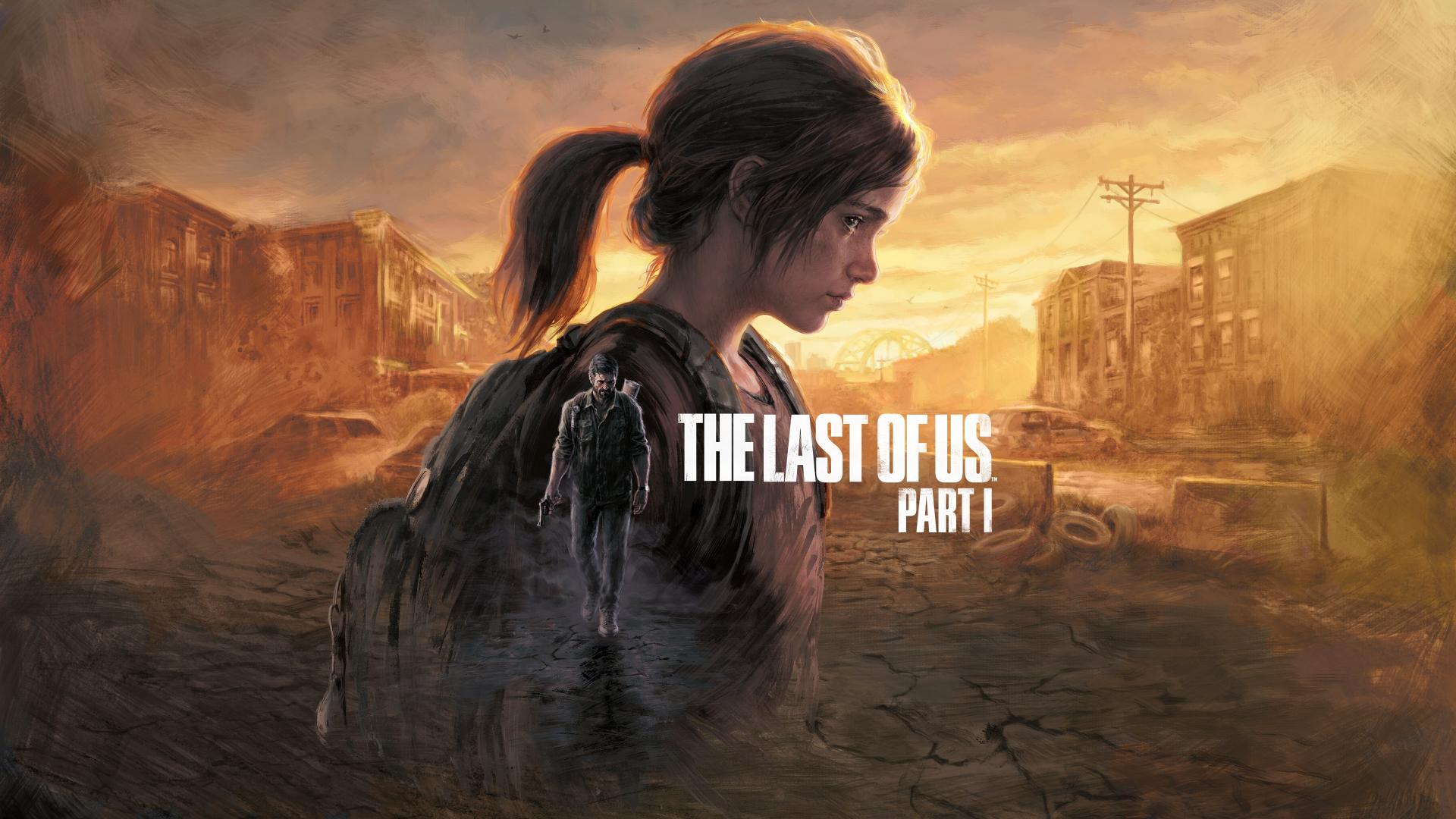 The Last of Us Part I title screen for Playstation 5