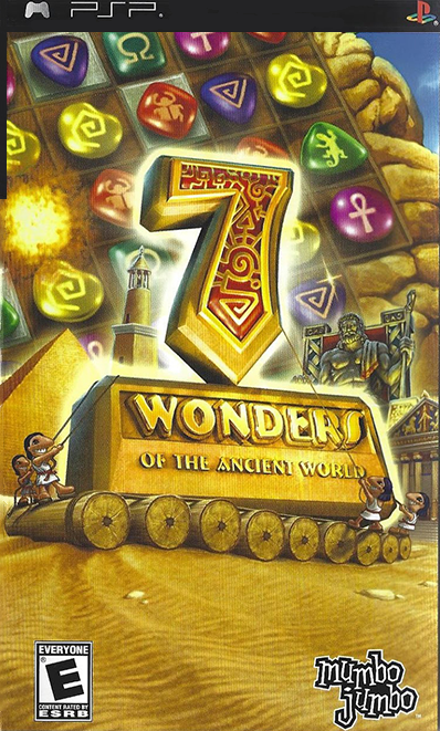7 Wonders of the Ancient World box art for PSP