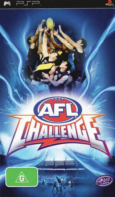 AFL Challenge box art for PSP