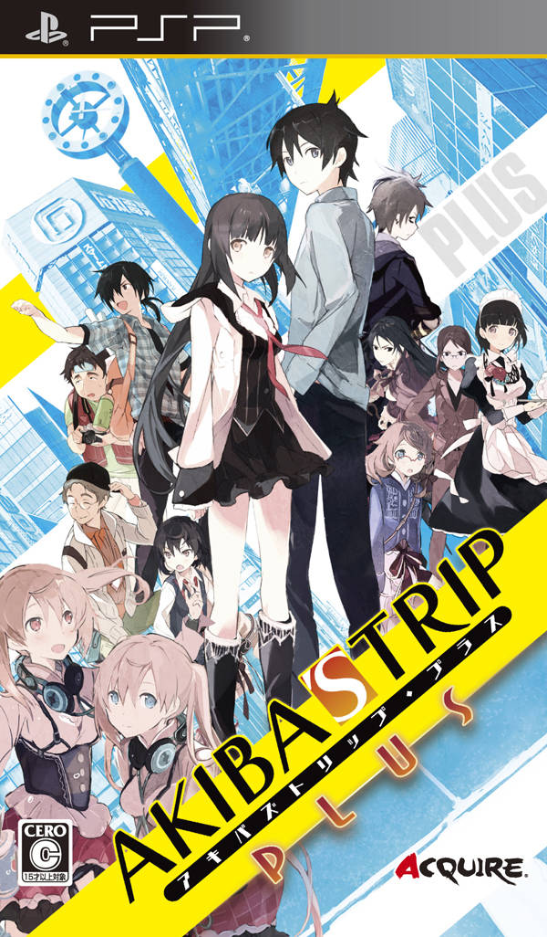 Akiba's Trip Plus box art for PSP