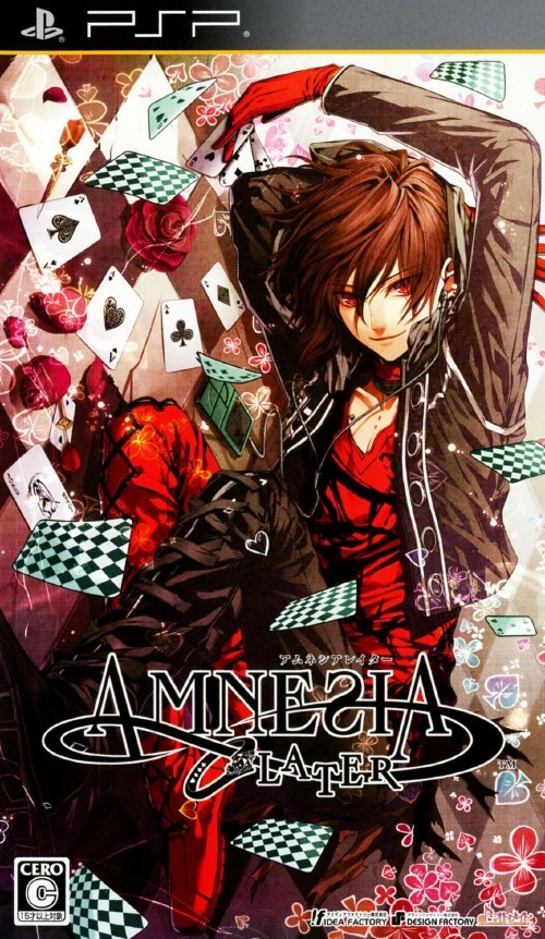 Amnesia Later box art for PSP