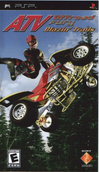 ATV Offroad Fury Blazin Trails [Greatest Hits] box art for PSP