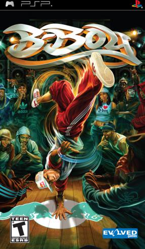 B-Boy box art for PSP