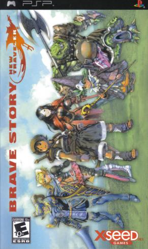 Brave Story New Traveler box art for PSP