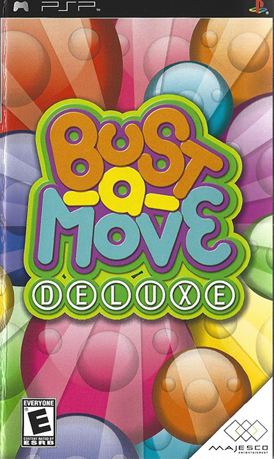 Bust-A-Move Deluxe box art for PSP