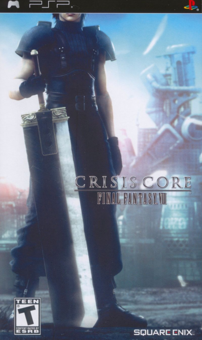 Crisis Core: Final Fantasy VII [Greatest Hits] box art for PSP