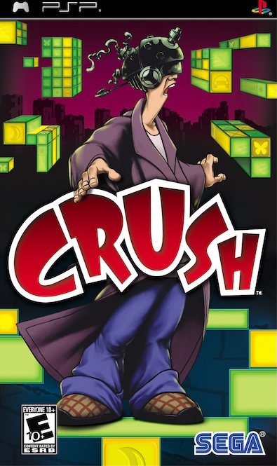 Crush box art for PSP