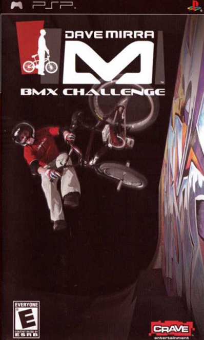 Dave Mirra BMX Challenge box art for PSP