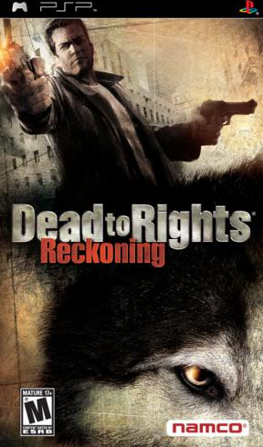 Dead to Rights Reckoning box art for PSP