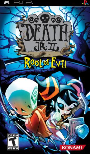 Death Jr. 2 Root of Evil box art for PSP