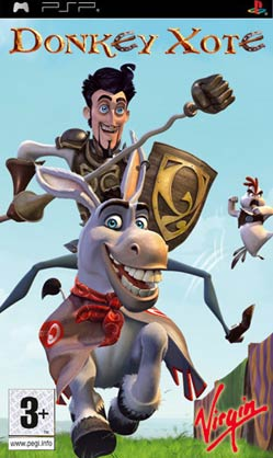 Donkey Xote box art for PSP