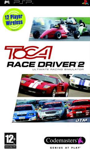 DTM Race Driver 2 box art for PSP