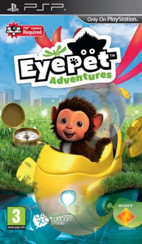 EyePet Adventures box art for PSP