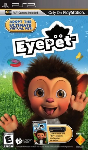 EyePet [Camera Bundle] box art for PSP