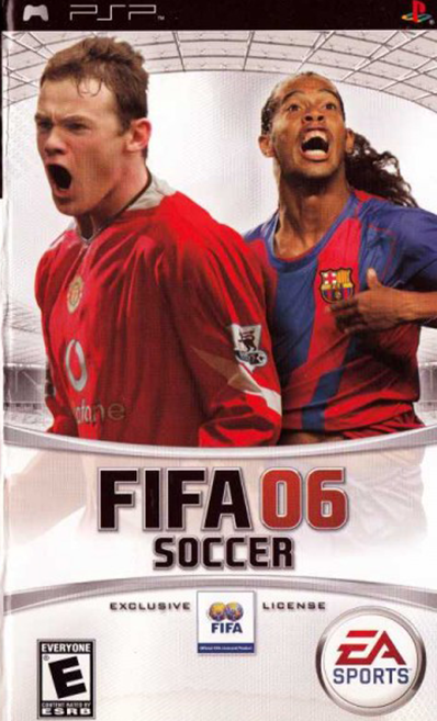 FIFA 06 box art for PSP