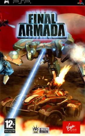 Final Armada box art for PSP