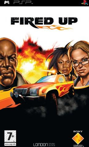 Fired Up [Platinum] box art for PSP
