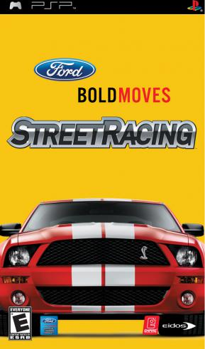 Ford Bold Moves Street Racing box art for PSP