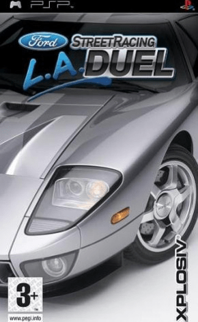 Ford Street Racing: L.A. Duel box art for PSP
