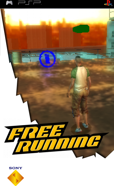 Free Running box art for PSP