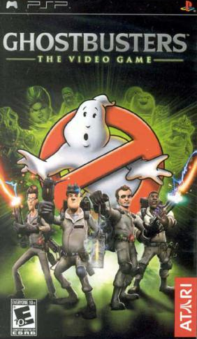 Ghostbusters: The Video Game box art for PSP