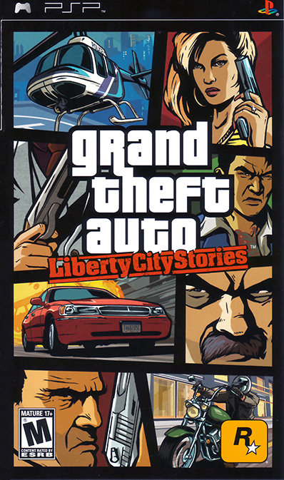 Grand Theft Auto Liberty City Stories box art for PSP