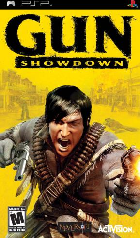 Gun Showdown box art for PSP