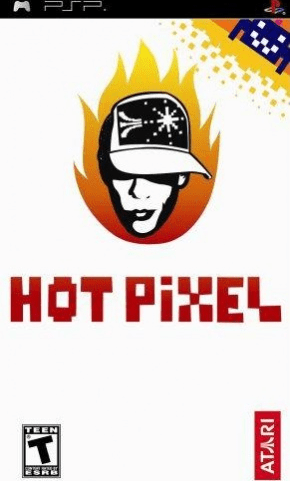 Hot Pixel box art for PSP