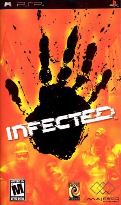Infected box art for PSP