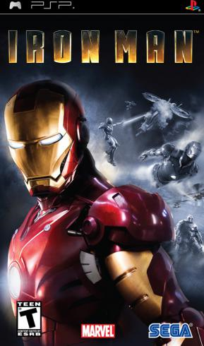Iron Man (Greatest Hits) box art for PSP